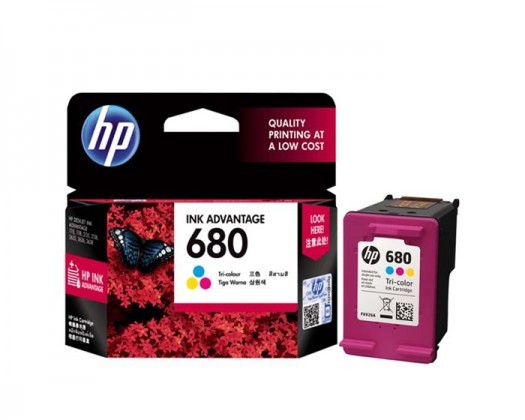 HP Genuine 680 Tri-color Original Ink Advantage Cartridge